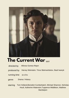 The Current War Polaroid Poster Tom Holland